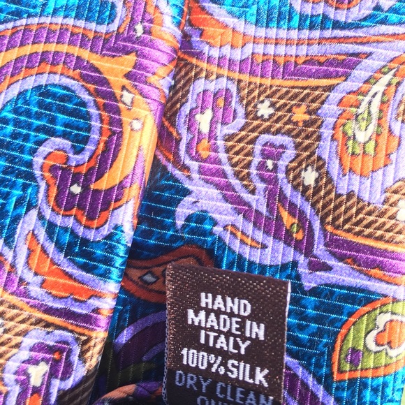 Santorelli Accessories Santorelli 0 Silk Italian Made Tie Poshmark